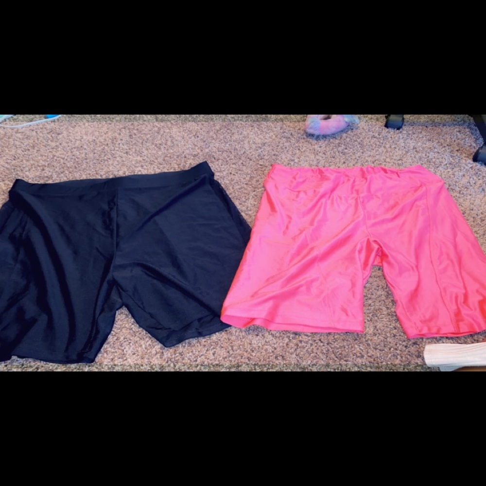 Plus size women’s biker shorts 3x